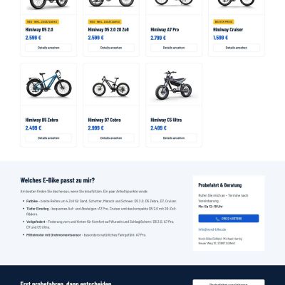 E-bikes
