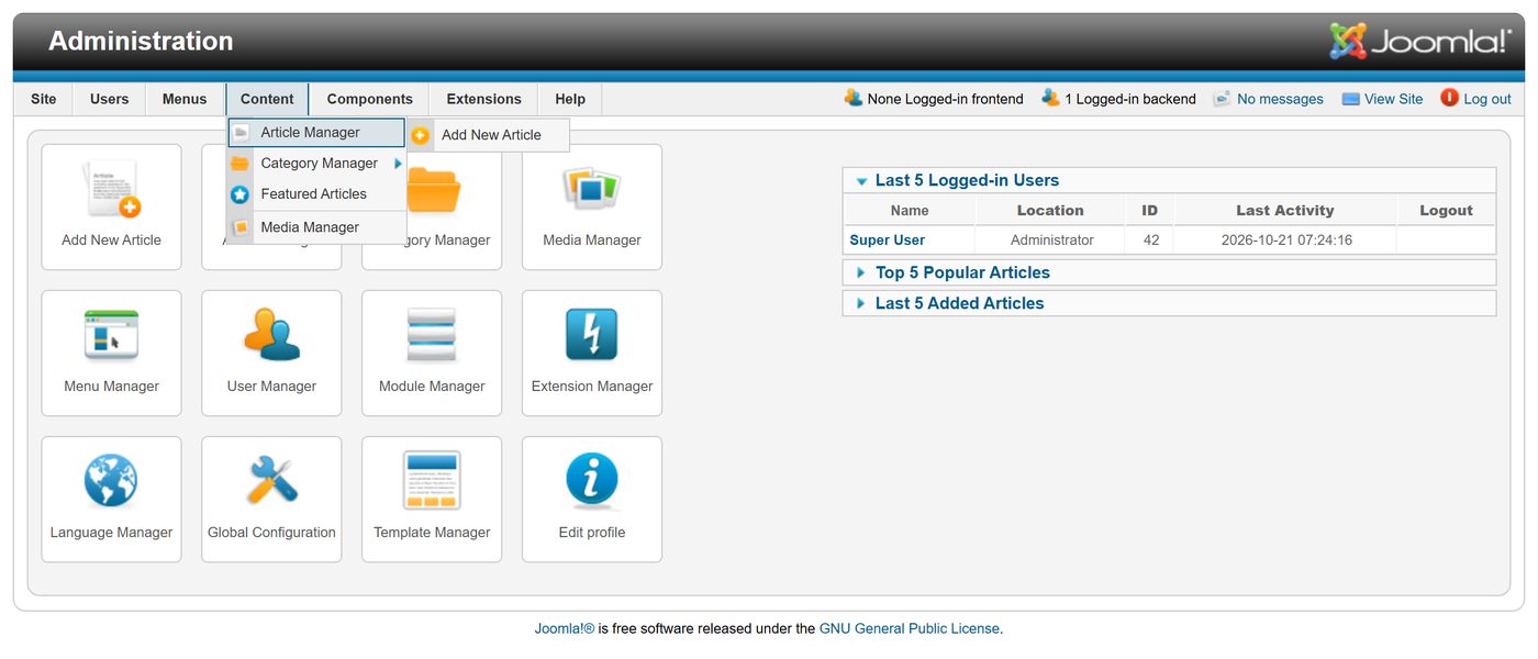 Joomla 1.7: The